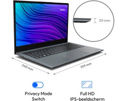 MEDION E15433 - laptop - 15,6 Inch Full HD - Intel Core i5-1334U -1TB SSD, - Intel Iris - 32GB DDR4 MEDION E15433 - laptop - 15,6 Inch Full HD - Intel Core i5-1334U -1TB SSD, - Intel Iris - 32GB DDR4