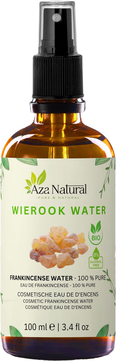 Frankincense Water 100 ml – Toner en Verzorgend Natuurproduct – Vegan, Onbewerkt en Premium Kwaliteit