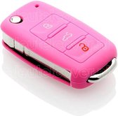 Skoda Key Cover - Rose / Housse de clé en silicone / Housse de protection pour clé de voiture