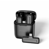 Bol.com Draadloze Dasspeld Microfoon met geschikt voor USB-C & Lightning Dongle - Lavalier Microfoon geschikt voor iPhone & Andr... aanbieding