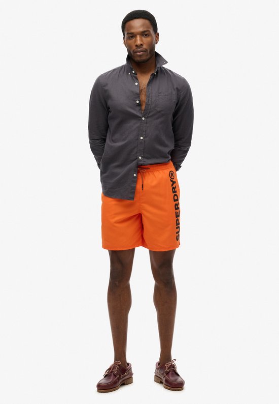 Short de bain Superdry Sport Graphic 17 pour homme - Taille L
