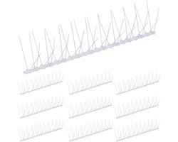 duivenpinnen set van 10 - 50 cm breed - rvs