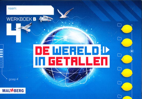 De wereld in Getallen versie 5 werkboek B groep 4 (per stuk