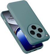 Cadorabo Hoesje geschikt voor Oppo Find X8 Pro in LIQUID GROEN - Beschermhoes gemaakt van flexibel TPU silicone Case Cover