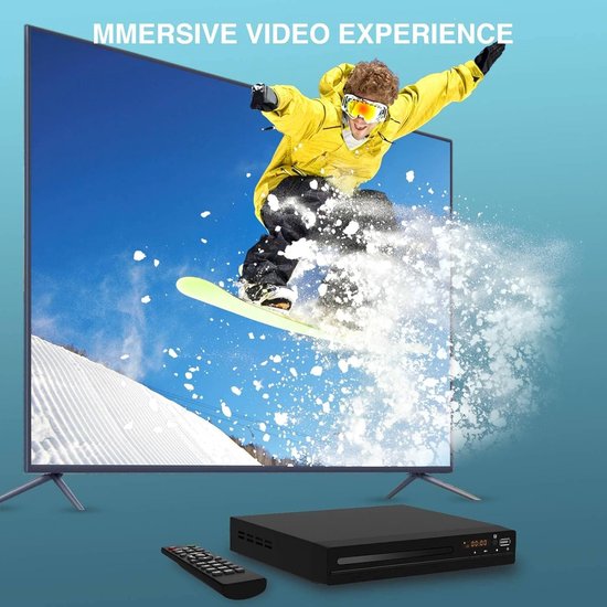 DVD Speler met HDMI - Externe DVVD Speler - — afbeelding 2