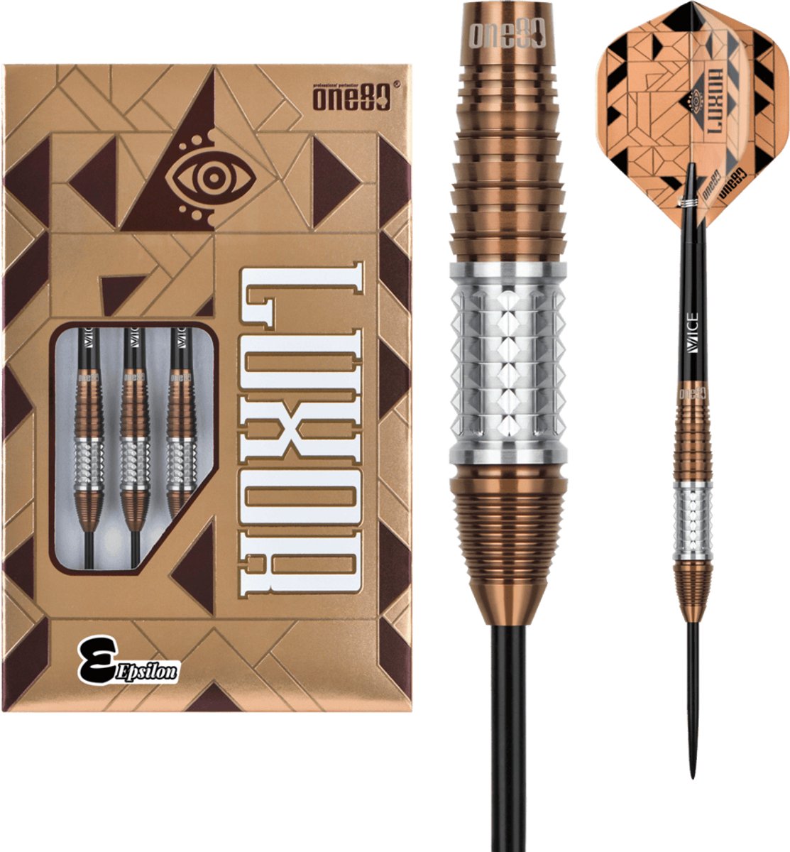 ONE80 Luxor Epsilon 90% - Dartpijlen 23 Gram