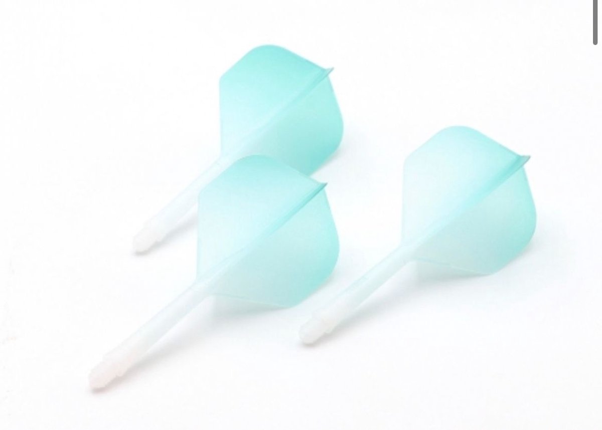 Cuesoul - Tero Flight System AK5 Rost Standaard - Gradient Green - Dart Flights