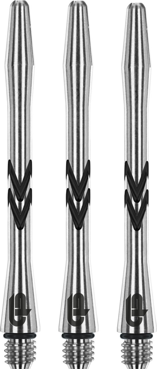Red Dragon Gerwyn Price V-Groove Black - Dart Shafts Short