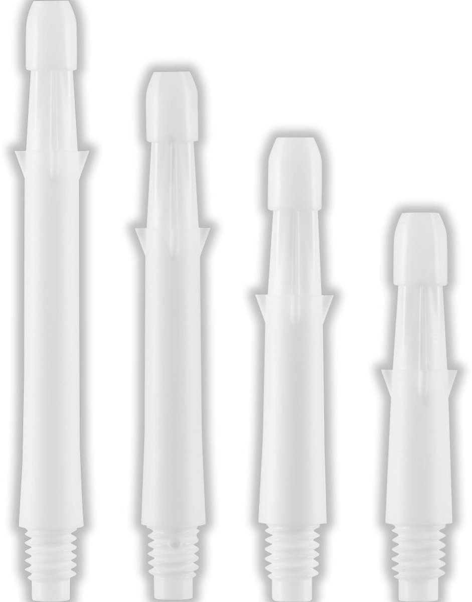 L-Style L-Shaft Locked Straight White - Dart Shafts Short 190