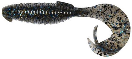 Keitech Flapper Grub 4’’ - 10cm (7 pcs) - Maat : Lime Chartreuse van Keitech — afbeelding 4