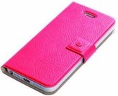 Fenice Diario Leder Book Case Roze voor Sony Xperia Z