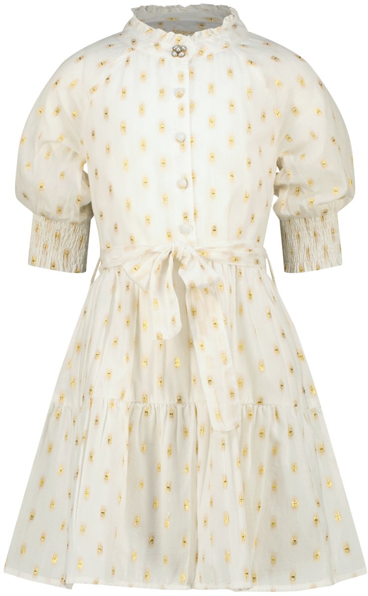 Vingino Pollie Meisjes Jurk - Gold