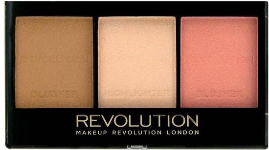 Makeup Revolution - Ultra Sculpt & Contour Kit - Ultra Fair C01 - Contour Palette
