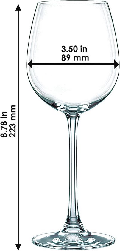 Villeroy - boch witte wijnglazen newmoon (set van 4) - Servies