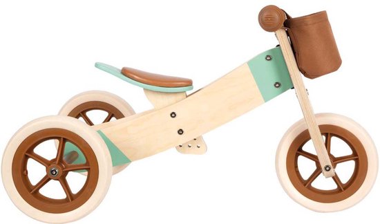 Small Foot - Houten Driewieler Trike Karamel Bruin van Small Foot — afbeelding 2