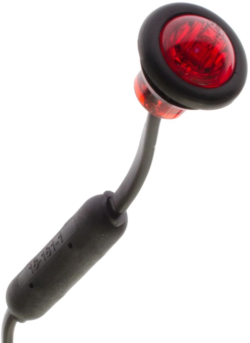 Markeringslicht - Ledson - Pearl - Rood - 12V-24V