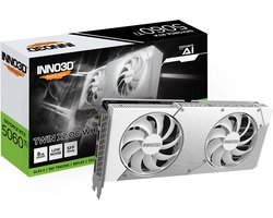 INNO3D NVIDIA GeForce RTX 5060 Ti TWIN X2 OC - Videokaart - 8GB - GDDR7 - PCIe 5.0 - 1x HDMI 2.1b - 3x DisplayPort 2.1a
