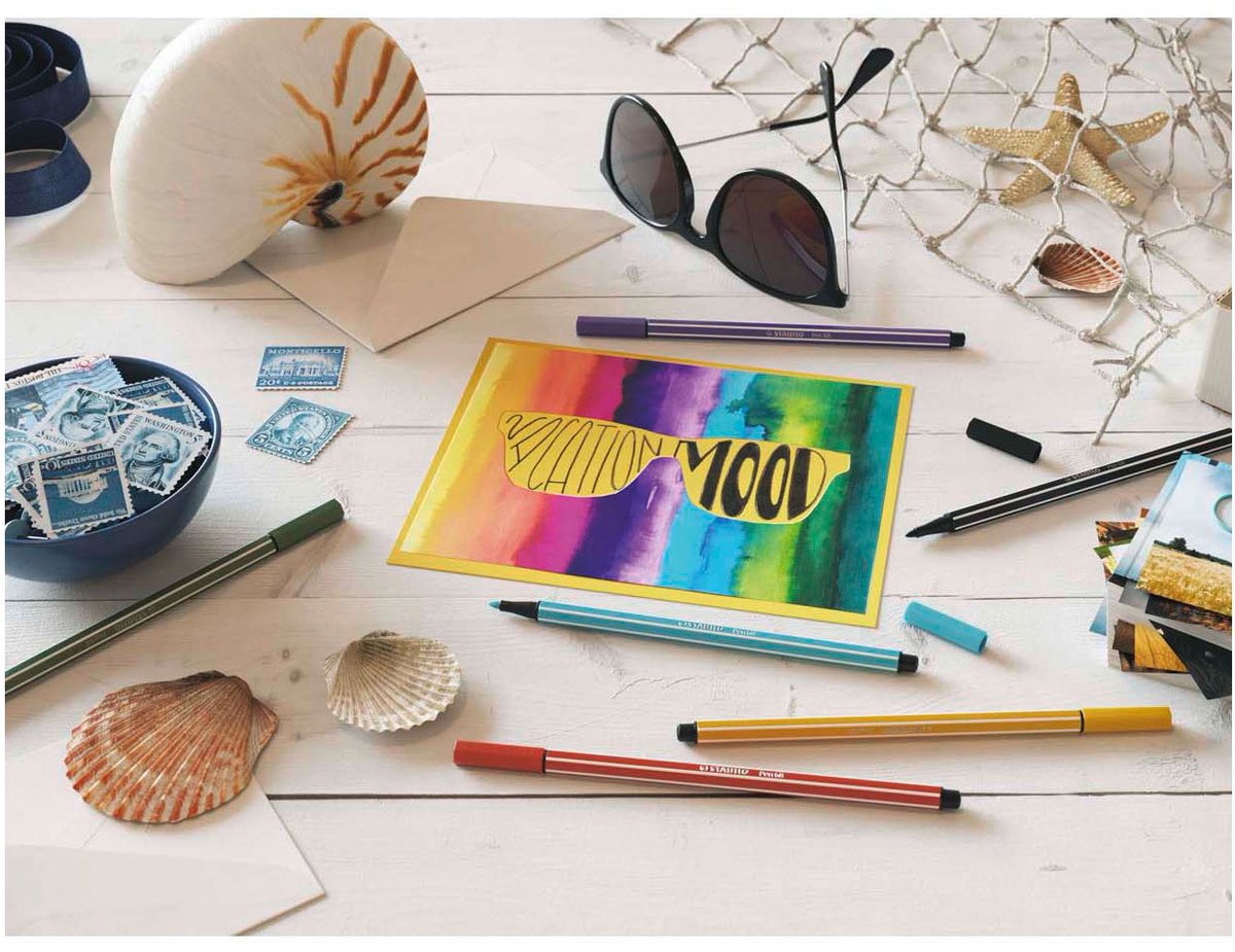 STABILO Pen 68 - Premium Viltstift - Zwart - per stuk — afbeelding 7