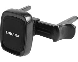Lukana V-2710 - Magnetische Telefoonhouder Auto Voor Mercedes A klasse W176, B klasse W246, C klasse W205, CLA, GLA, SLK etc, Audi - Mini Cooper - Ronde ventilatierooster - Telefoonhouder Ventilatie Rooster - Auto - Universele - Telefoon houder