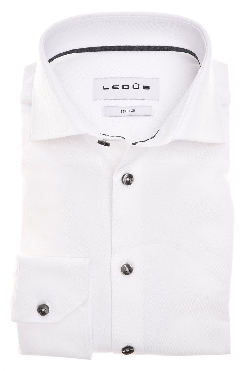 Ledub business overhemd wit