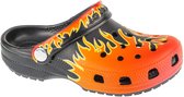 Crocs Classic Flames Clog Kids, pour garçon, Zwart, Slippers, pointure : 30/31
