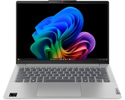 lenovo ideapad slim 5 14q8x9 copilot pc qualcomm snapdragon x1p42100 laptop 356 cm 14 wuxga 32 gb lpddr5xsdram 1 tb ssd wifi 7 80211be windows 11 home engels grijs