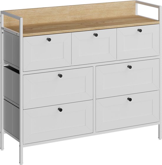 Vicco Archiefrek Frank, Antraciet/gouden eik, 80 x 223.8 cm
