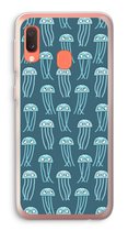 Case Company® - Hoesje geschikt voor Samsung Galaxy A20e hoesje - Kwallie - Soft Cover Telefoonhoesje - Bescherming aan alle Kanten en Schermrand