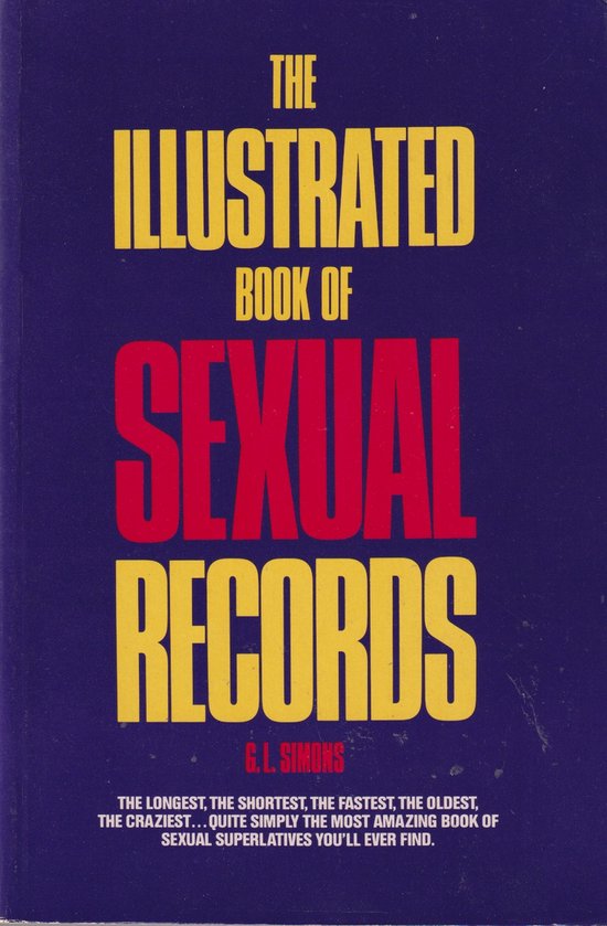 The Illustrated Book Of Sexual Records - cover