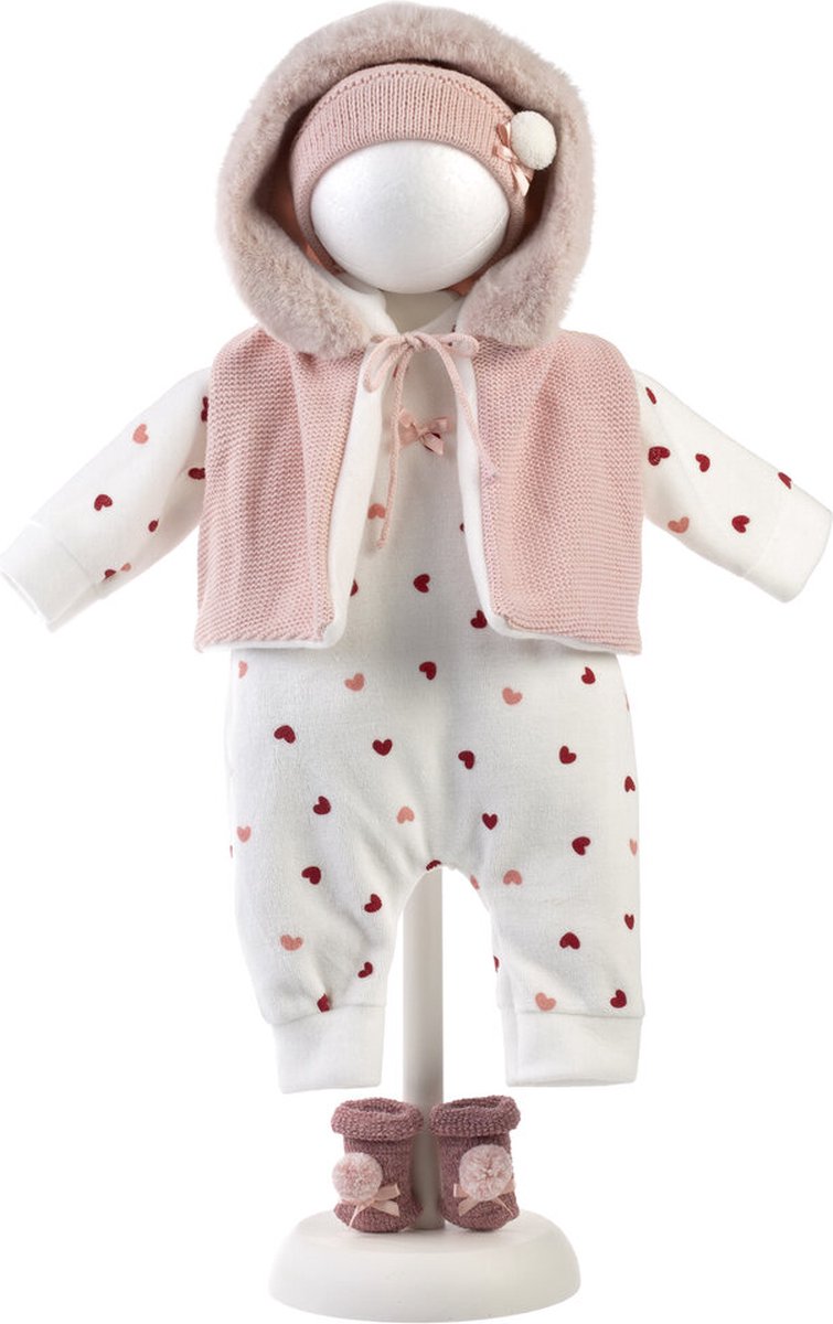 Newborn poppenkledingset Amanah (44 cm)