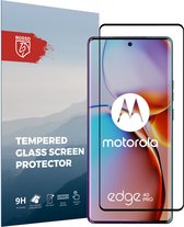 Rosso 9H Tempered Glass Screen Protector Geschikt voor Motorola Edge 40 Pro | Glasplaatje | Beschermlaag | Beschermglas | 9H Hardheid