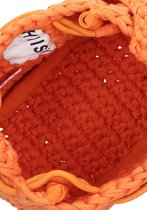 Hvisk Luna Crochet Handtassen Dames - Oranje - Maat ONESIZE