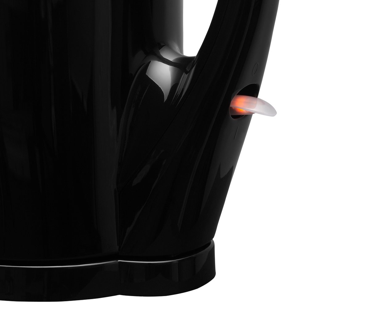 Tomado TWK1700B - Waterkoker - 1,7 liter - Kunststof - Lichtgewicht - Waterniveau indicator - Zwart — afbeelding 5