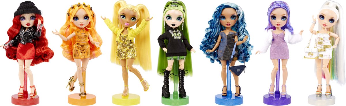 Rainbow High Fantastic Fashion Doll - AMAYA RAINE - Rainbow 28 cm Fashion Doll and Playset with 2 Outfits and Fashion Accessories - Great for Kids 4-12 Years Old