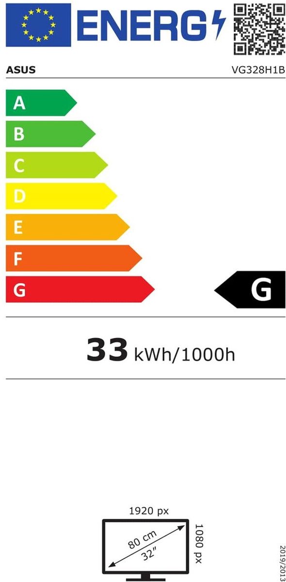 VG328H1B Gaming Monitor met 165Hz Verversingssnelheid - afbeelding 2