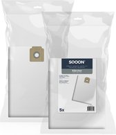 SQOON® - Kärcher T12 / T15 / T17 stofzuigerzakken - 5 stuks