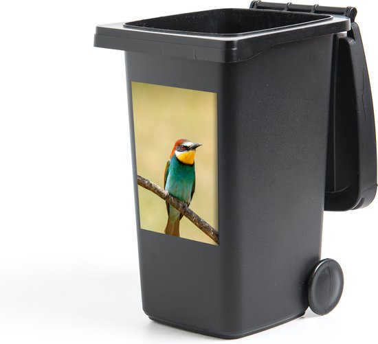 Foto: Container sticker vogels dieren bijeneter 40x60 cm kliko sticker