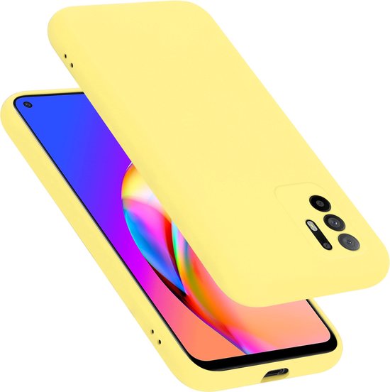 CADORABO Custodia Bicolore In Silicone TPU Cover E Retro In Vetro Temperato Custodia Per Cellulare Per Galaxy A22 5g Blu Nero 97190654