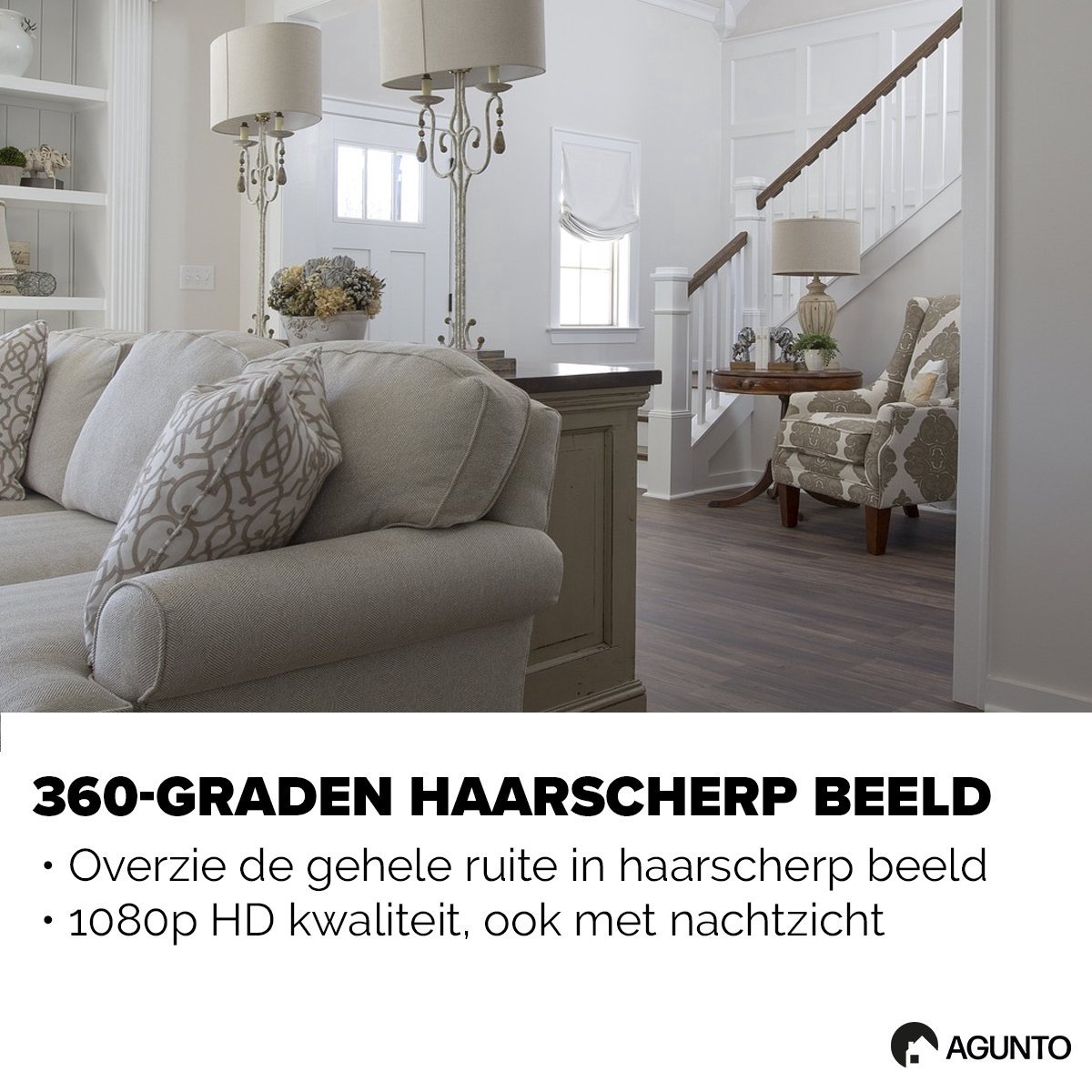 Afbeelding 3 van b'Huisdiercamera - Hondencamera - Beveiligingscamera - Camera Beveiliging - IP Camera'