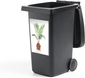 Container sticker Planten - Palm - Bloempot - 40x60 cm - Kliko sticker