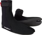 O'neill Heat Ninja 3mm Split Toe Boots - Black