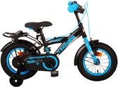 Vélo pour enfants Volare Thombike - Garçons - 12 pouces - Zwart Blauw - Deux freins à main
