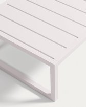 Kave Home - Comova salontafel voor buiten in wit aluminium 60 x 114 cm