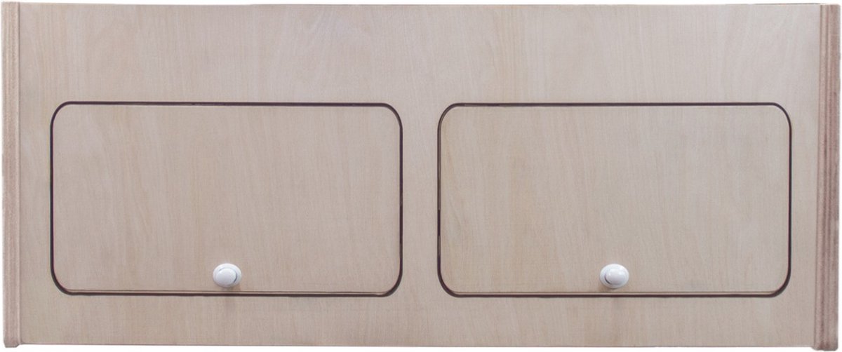 Bovenkast camperbusje - natuurlijk - 80x30x30cm - softclose