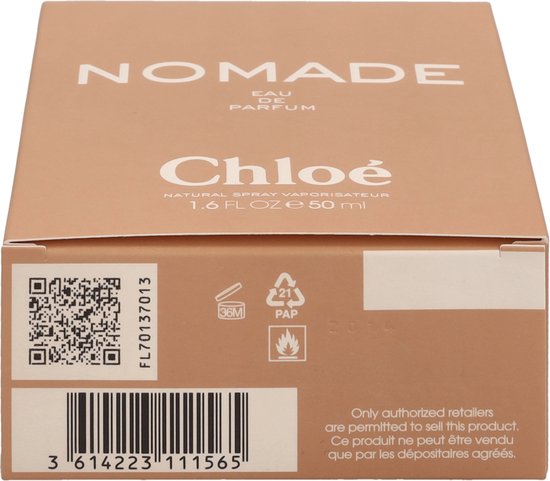 Chloe Nomade 50 ml - Eau de Parfum - Damesparfum