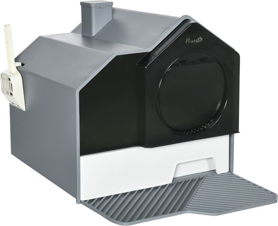 PawHut Katzentoilette mit Schaufel D31-077V00