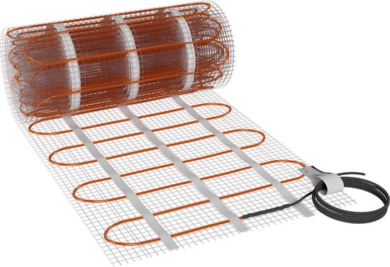 Rol 100 Meter Infrarood Vloerverwarming - 50 Cm Breed - 130 Watt Per Vierkante Meter