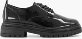 oxmox Vernis pour chaussures à lacets chunky noir - Taille 38