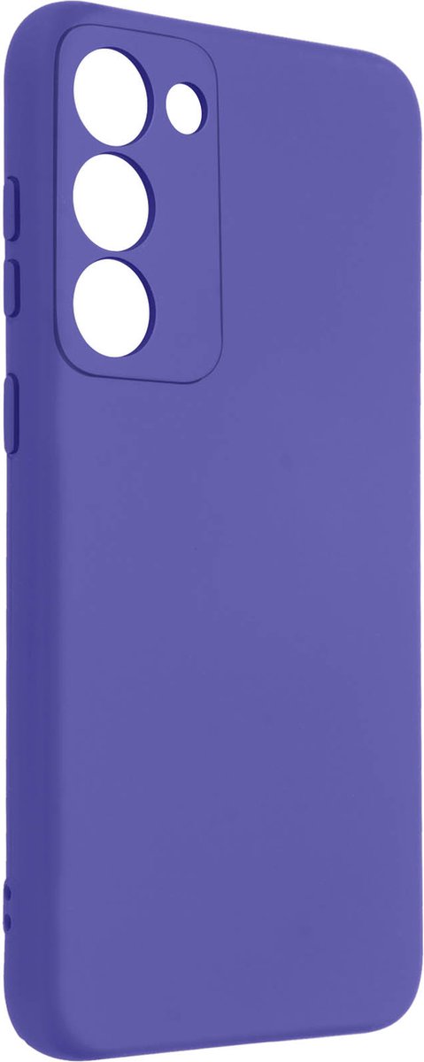 Hoesje Geschikt voor Samsung Galaxy S23 Semi-rigide Soft-touch Fine Fast Cover Paars
