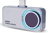 Mileseey - Caméra Thermique - Détecteur - Caméra Thermique 256 x 192 Pixels - Caméra Thermique Android - -15 à 600 °C - Lasermètre - Caméra Infrarouge - Caméra Thermique